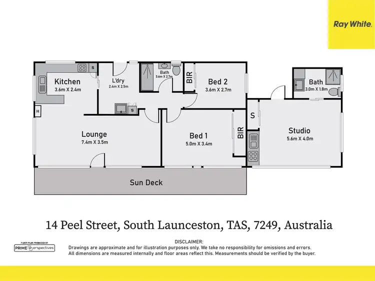 Floorplan of Homely house listing, 14 Peel Street, South Launceston TAS 7249