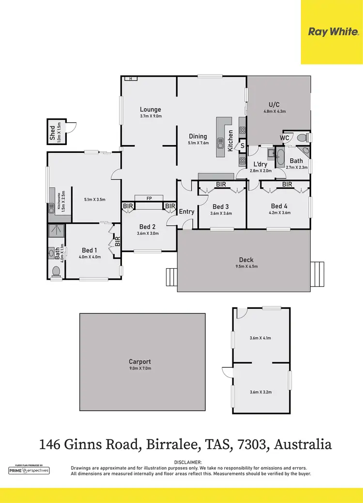 Floorplan of Homely house listing, 146 Ginns Road, Birralee TAS 7303