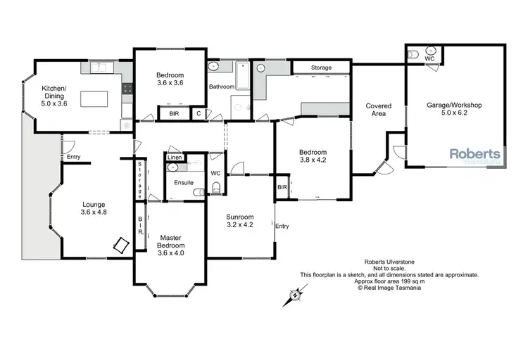Floorplan of Homely house listing, 8 George Street, Ulverstone TAS 7315