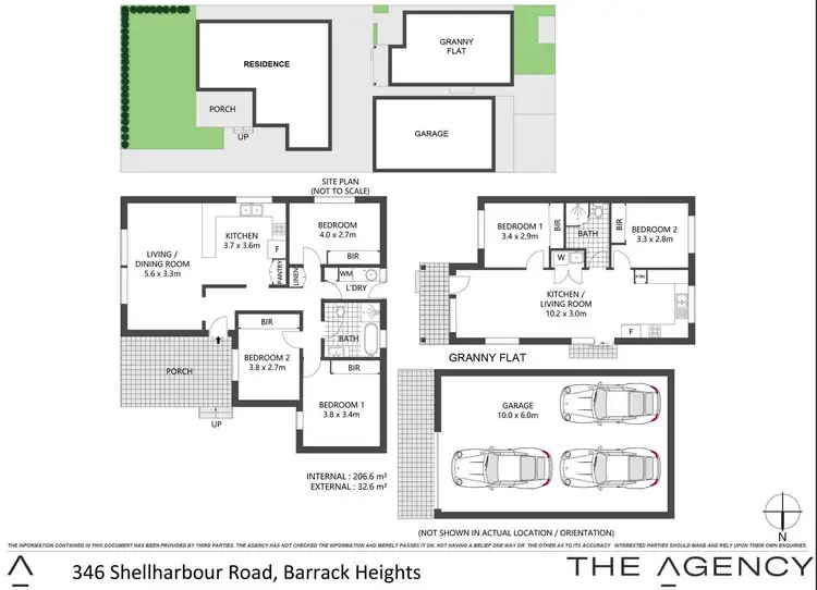 Floorplan of Homely house listing, 346 Shellharbour Road, Barrack Heights NSW 2528