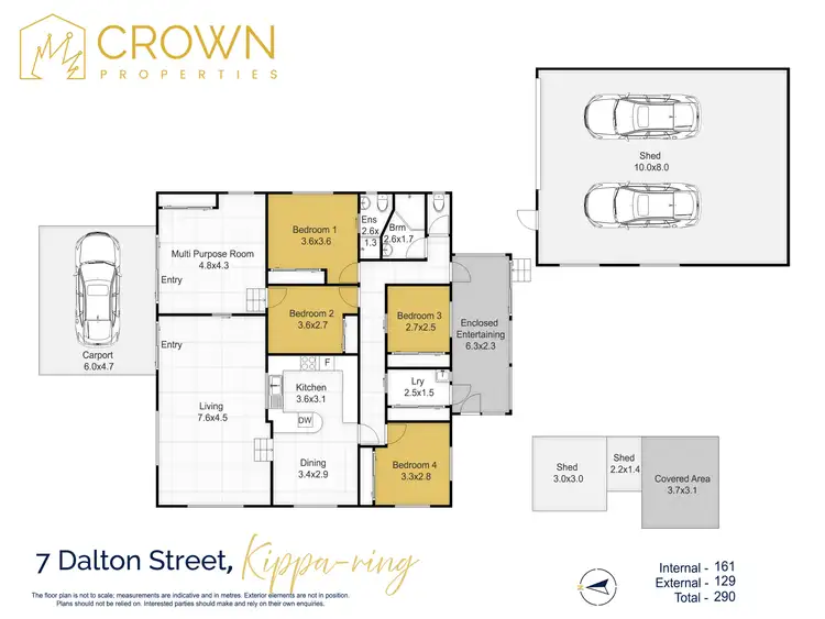 Floorplan of Homely house listing, 7 Dalton Street, Kippa-Ring QLD 4021