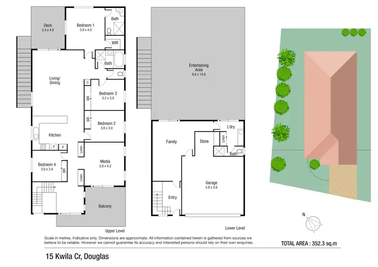 Floorplan of Homely house listing, 15 Kwila Crescent, Douglas QLD 4814