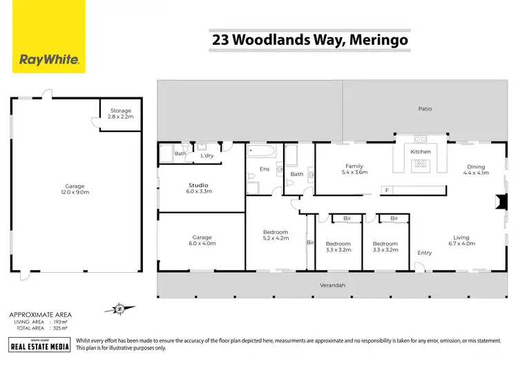 Floorplan of Homely house listing, 23 Woodlands Way, Meringo NSW 2537
