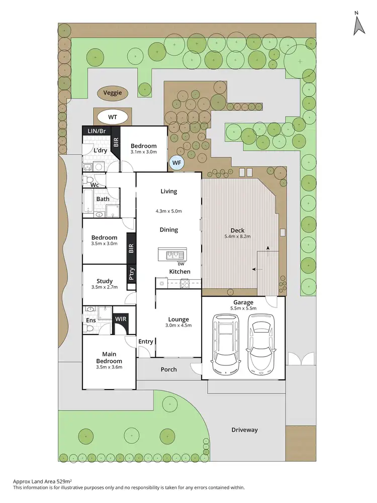 Floorplan of Homely house listing, 103 Marshalltown Road, Grovedale VIC 3216