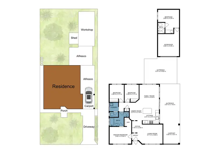 Floorplan of Homely house listing, 4 Bayonne Gardens, Port Kennedy WA 6172