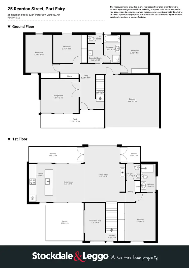 Floorplan of Homely house listing, 25 Reardon Street, Port Fairy VIC 3284