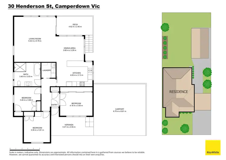 Floorplan of Homely house listing, 30 Henderson Street, Camperdown VIC 3260