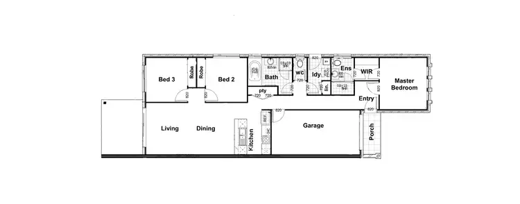 Floorplan of Homely house listing, 2/101 Meadowview Drive, Morayfield QLD 4506