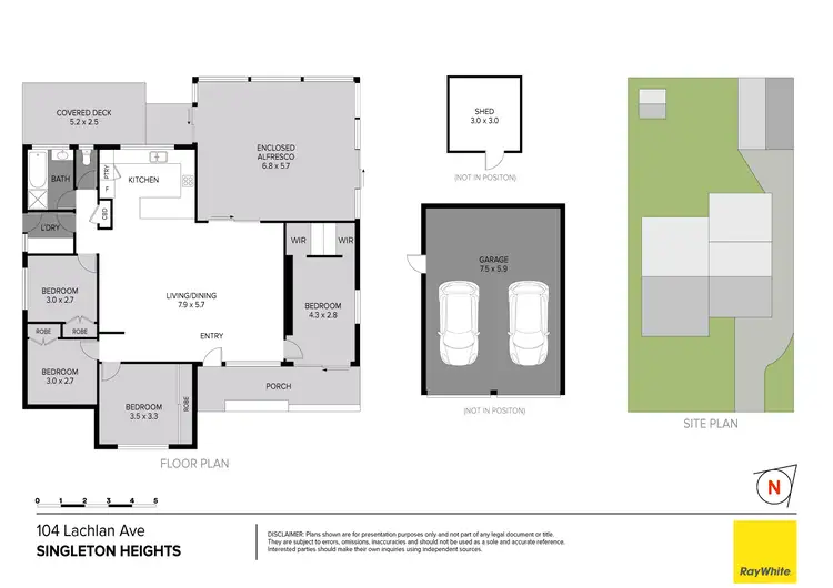 Floorplan of Homely house listing, 104 Lachlan Avenue, Singleton NSW 2330