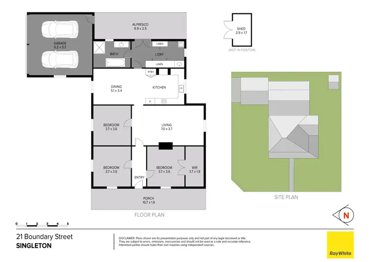 Floorplan of Homely house listing, 21 Boundary Street, Singleton NSW 2330