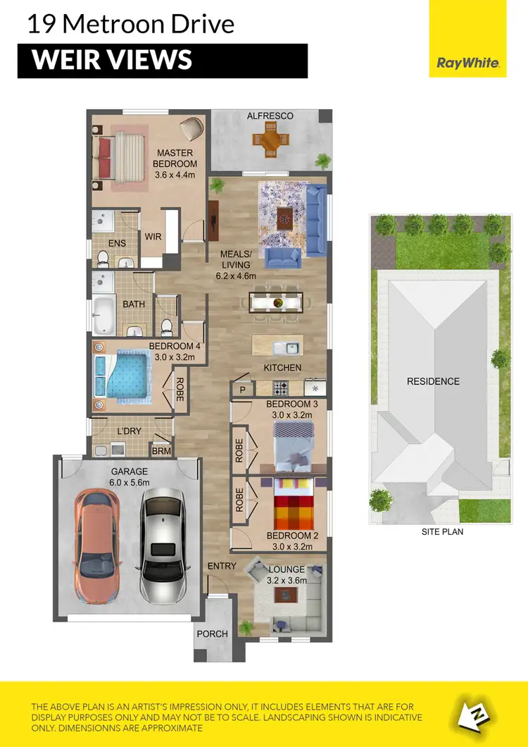 Floorplan of Homely house listing, 19 Metroon Drive, Weir Views VIC 3338