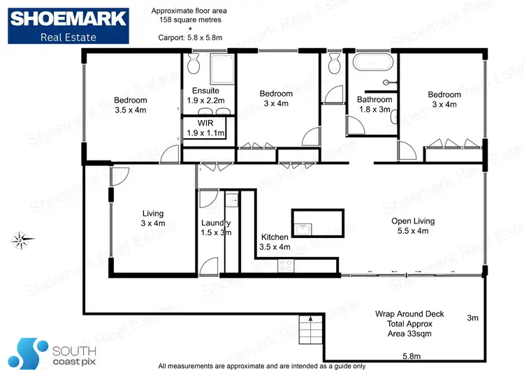 Floorplan of Homely house listing, 10 Coghill Street, Braidwood NSW 2622