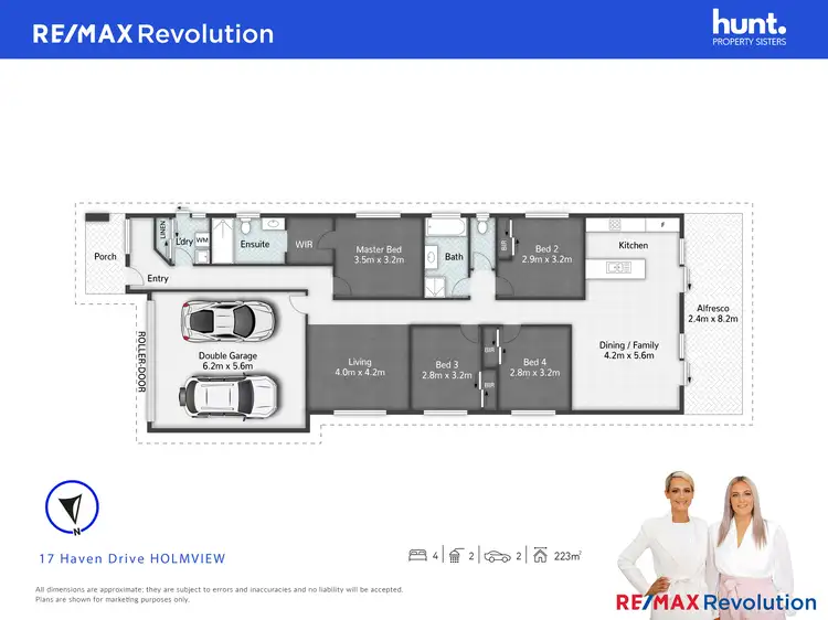Floorplan of Homely house listing, 17 Haven Drive, Holmview QLD 4207