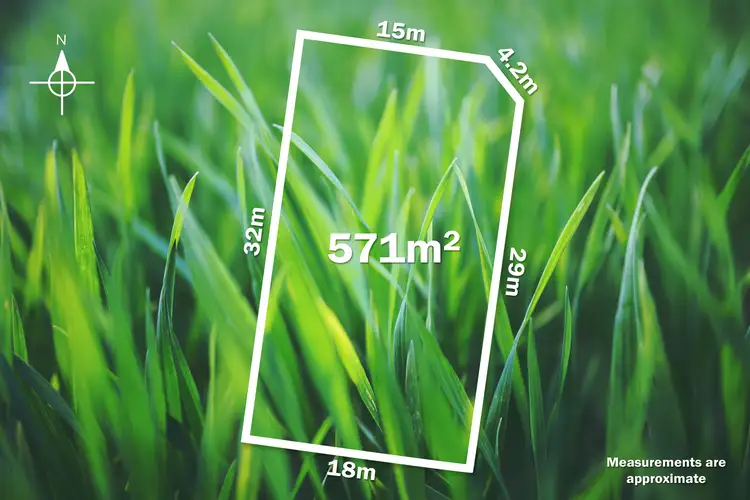 Floorplan of Homely land listing, 9 Evans Way, Lucas VIC 3350