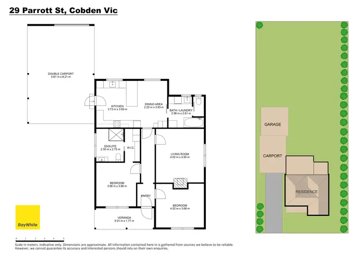 Floorplan of Homely house listing, 29 Parrott Street, Cobden VIC 3266