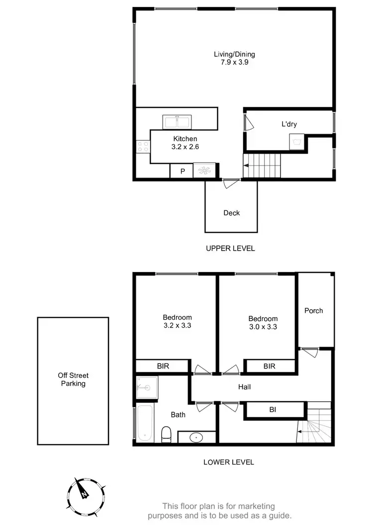 Floorplan of Homely house listing, 6/163-171 Branscombe Road, Claremont TAS 7011
