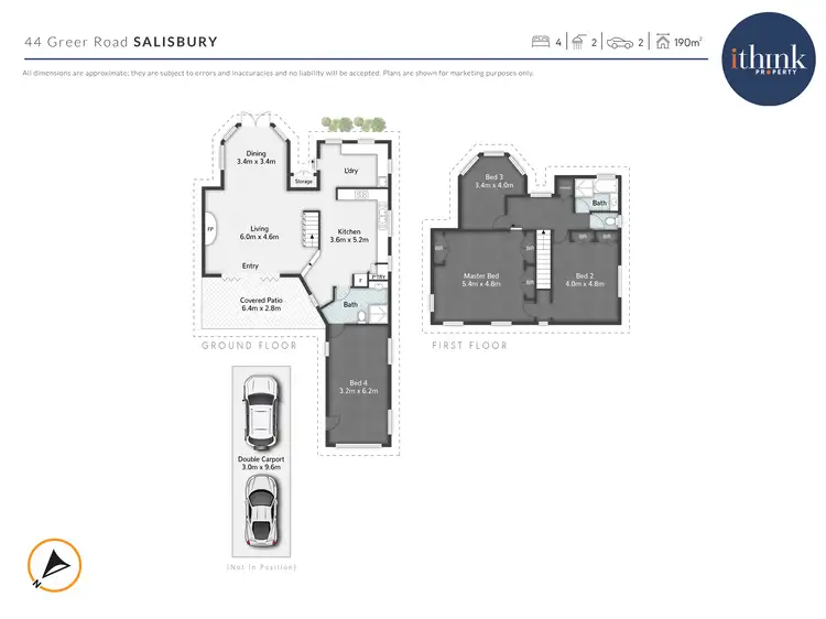 Floorplan of Homely house listing, 44 Greer Road, Salisbury QLD 4107