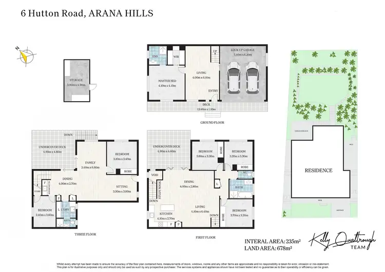 Floorplan of Homely house listing, 6 Hutton Road, Arana Hills QLD 4054