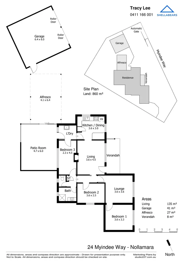 Floorplan of Homely house listing, 24 Myindee Way, Nollamara WA 6061