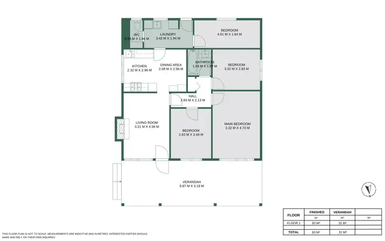 Floorplan of Homely house listing, 7 Whitton Street, West Busselton WA 6280