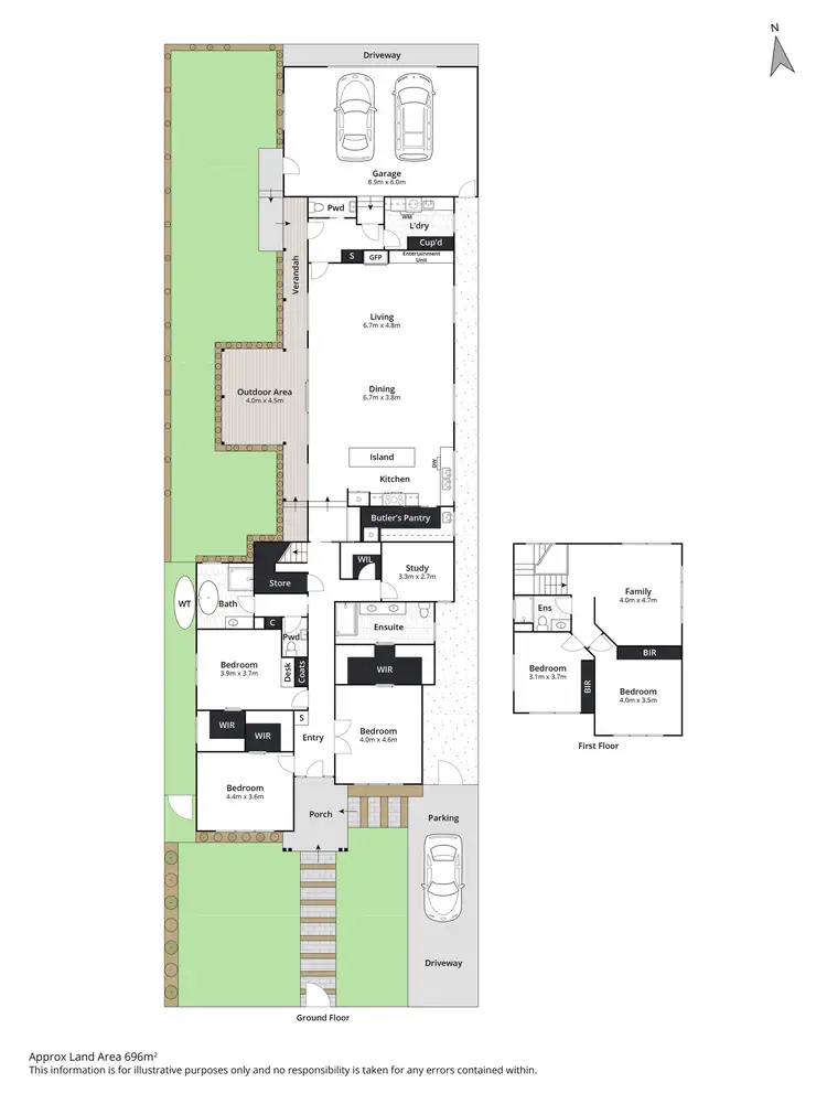 Floorplan of Homely house listing, 12 Narmbool Street, Manifold Heights VIC 3218