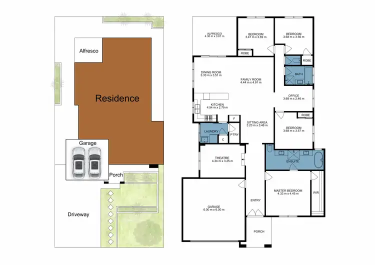 Floorplan of Homely house listing, 45 Mannikin Way, Maddington WA 6109