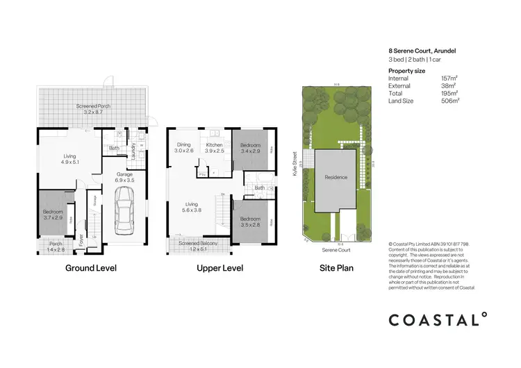 Floorplan of Homely house listing, 8 Serene Court, Arundel QLD 4214