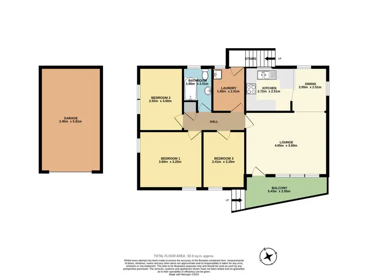Floorplan of Homely house listing, 43 Weemala Crescent, Koonawarra NSW 2530