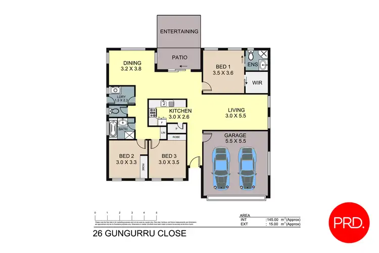 Floorplan of Homely house listing, 26 Gungurru Close, Tamworth NSW 2340