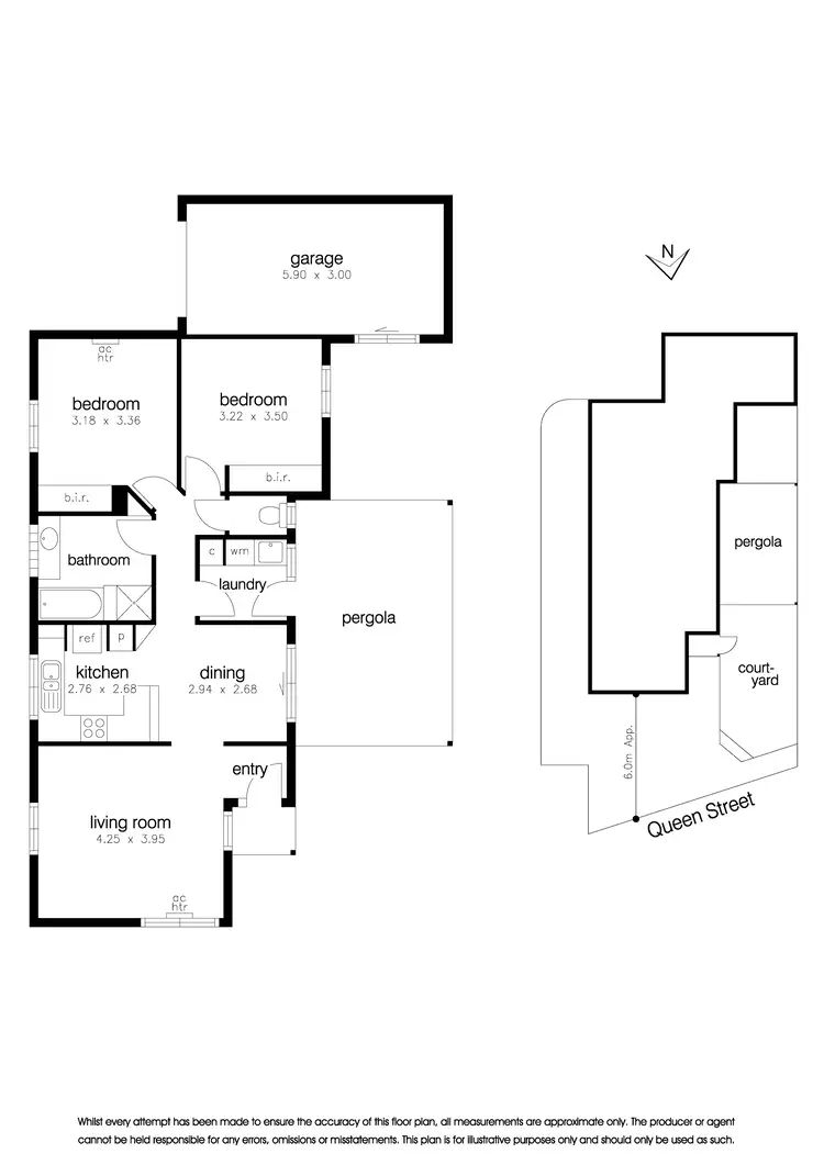 Floorplan of Homely unit listing, 1/176 Queen Street, Altona VIC 3018