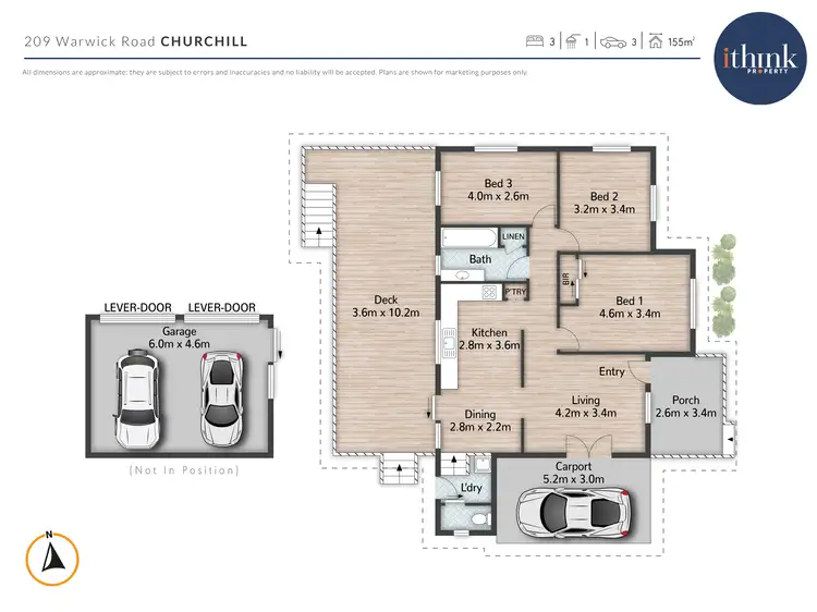 Floorplan of Homely house listing, 209 Warwick Road, Churchill QLD 4305