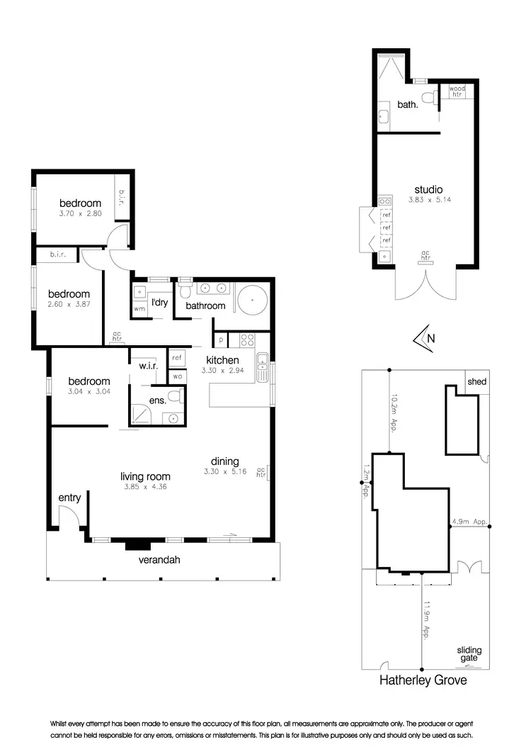 Floorplan of Homely house listing, 2 Hatherley Grove, Altona North VIC 3025
