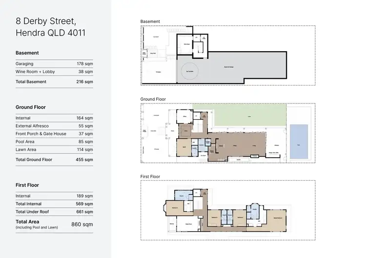 Floorplan of Homely house listing, 8 Derby Street, Hendra QLD 4011