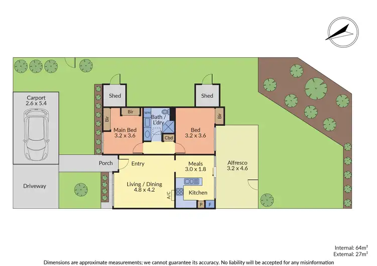Floorplan of Homely unit listing, 12/71-109 Bourke Road, Clarinda VIC 3169