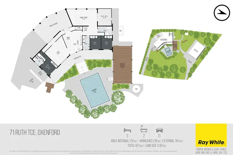 Floorplan of Homely house listing, 71 Ruth Terrace, Oxenford QLD 4210