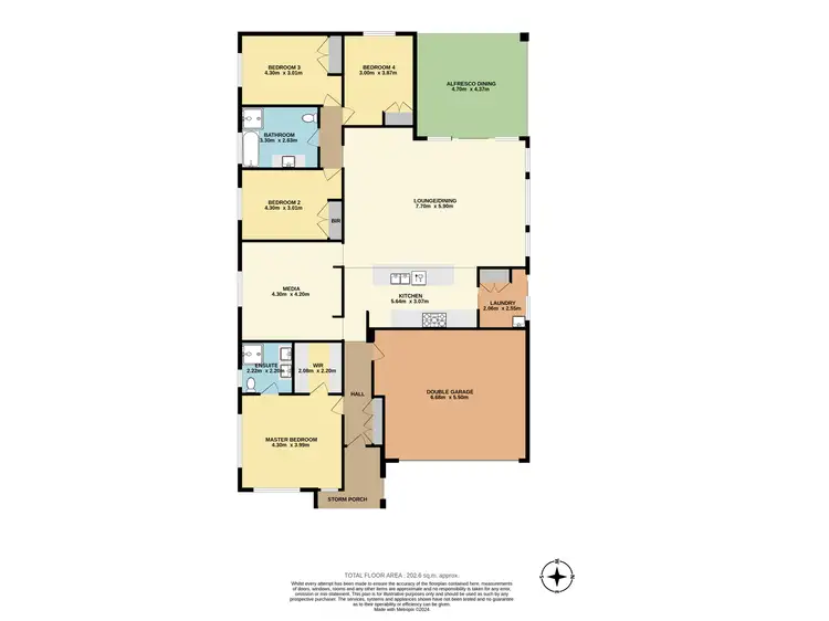Floorplan of Homely house listing, 3 Wingello Crescent, Tullimbar NSW 2527
