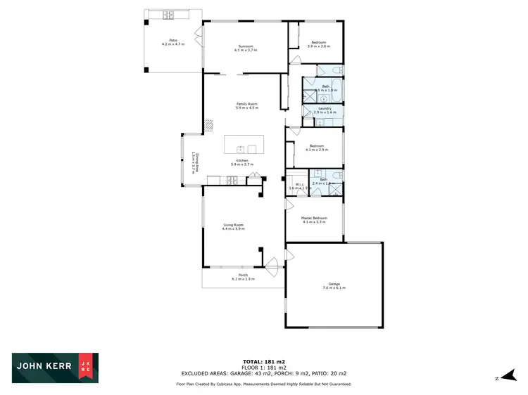 Floorplan of Homely house listing, 73 Watsons Road, Moe VIC 3825