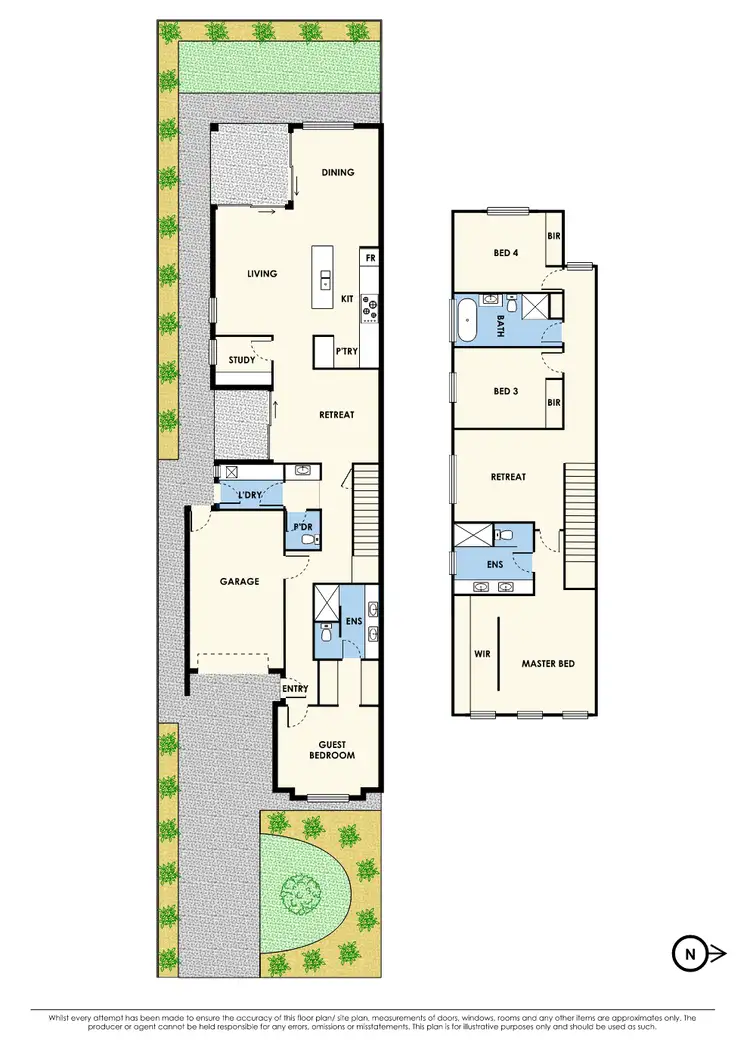Floorplan of Homely house listing, 3A Charlotte Street, Newport VIC 3015