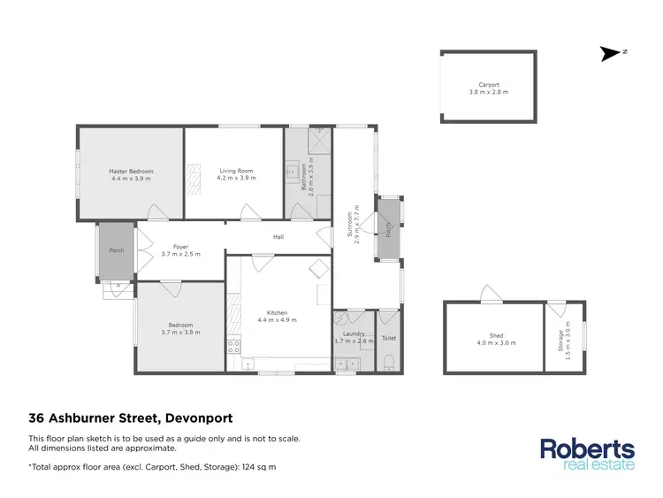 Floorplan of Homely house listing, 36 Ashburner Street, Devonport TAS 7310