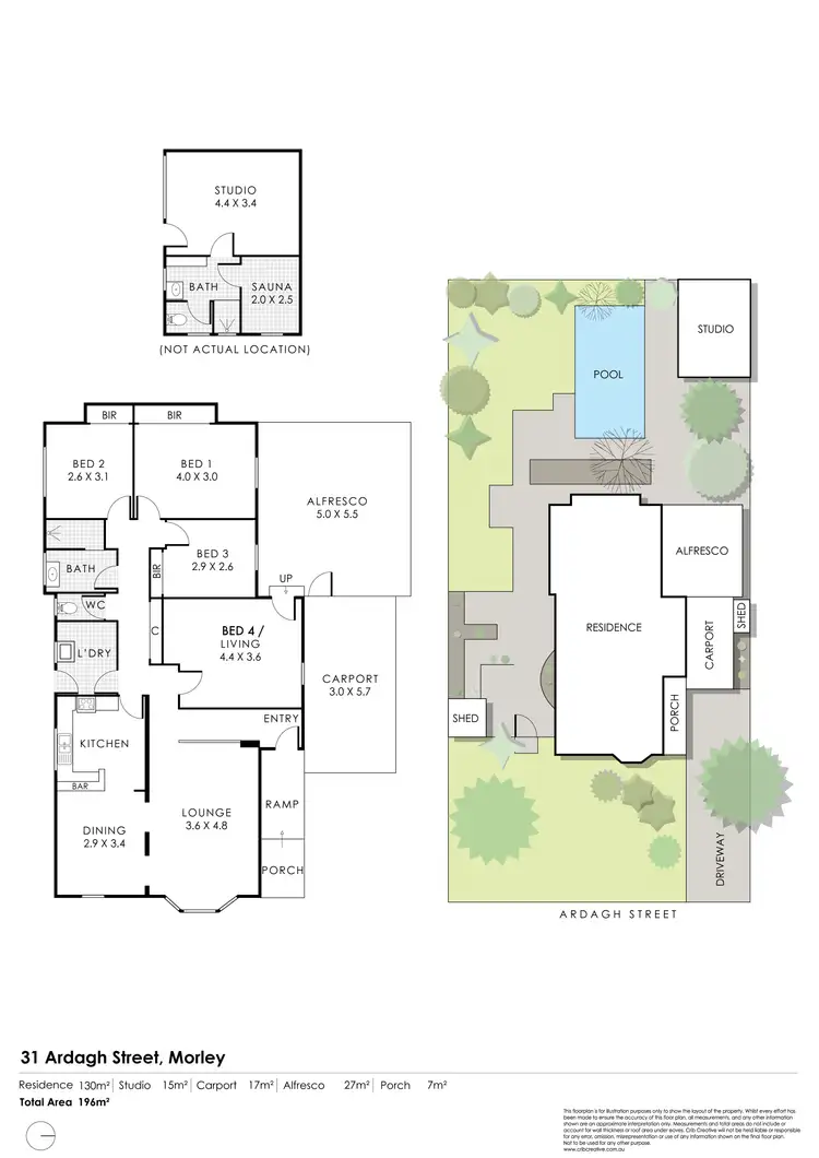 Floorplan of Homely house listing, 31 Ardagh Street, Morley WA 6062