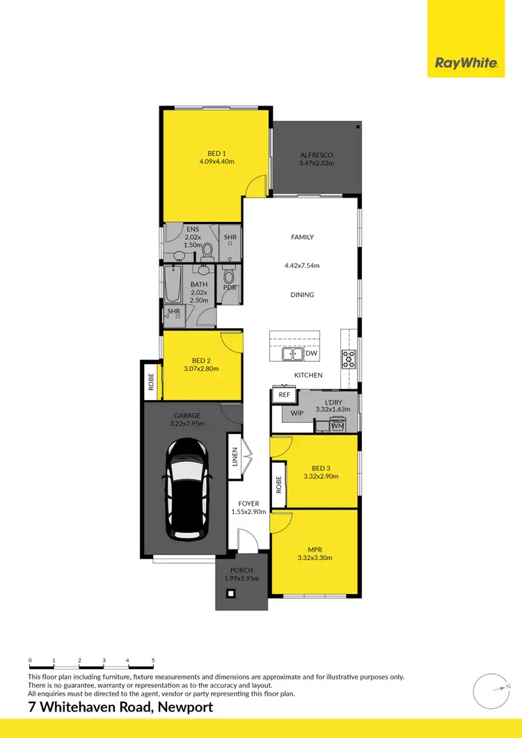 Floorplan of Homely house listing, 7 Whitehaven Road, Newport QLD 4020