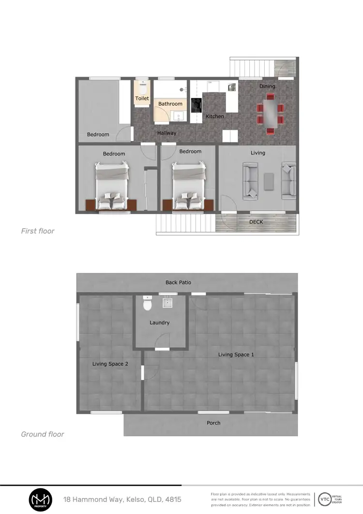 Floorplan of Homely house listing, 18 Hammond Way, Kelso QLD 4815