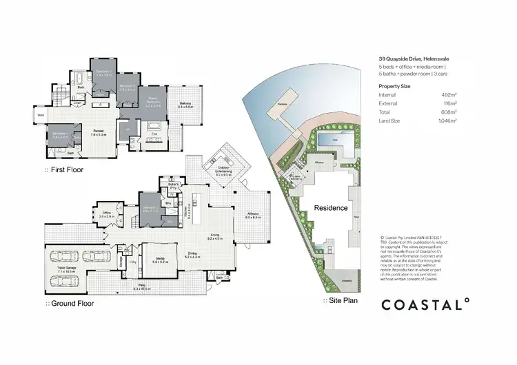 Floorplan of Homely house listing, 39 Quayside Drive, Helensvale QLD 4212