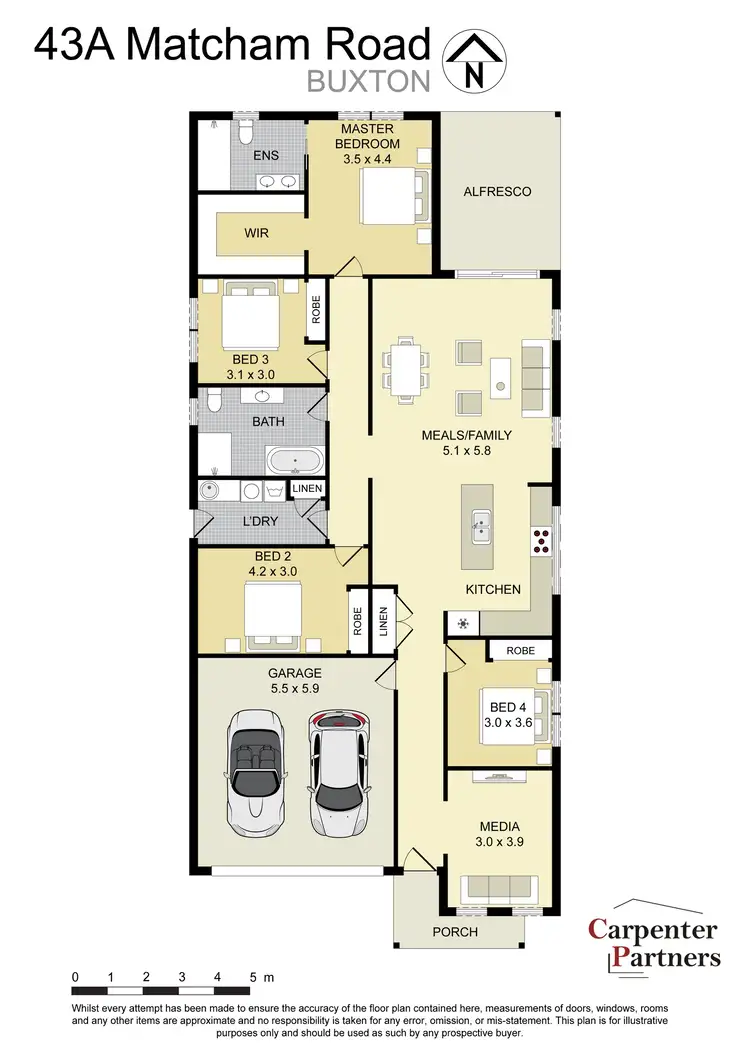 Floorplan of Homely house listing, 43A Matcham Road, Buxton NSW 2571