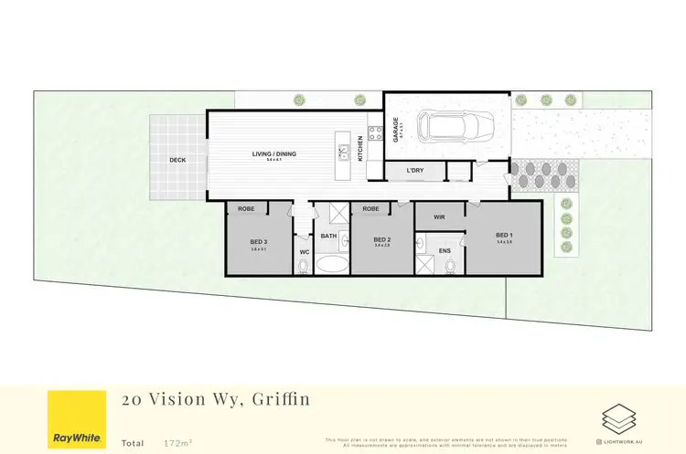 Floorplan of Homely house listing, 20 Vision Way, Griffin QLD 4503