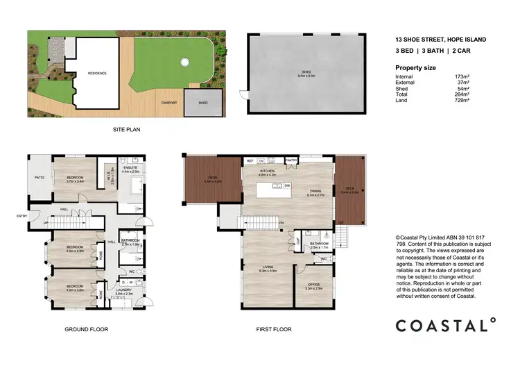 Floorplan of Homely house listing, 13 Shoe Street, Hope Island QLD 4212