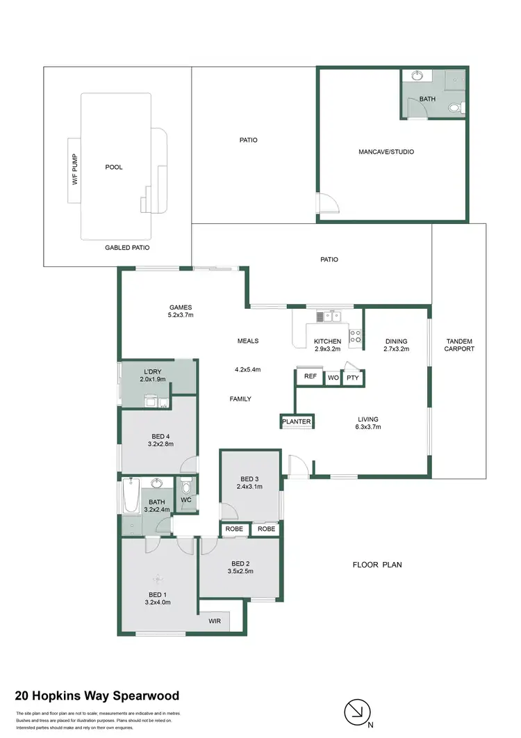 Floorplan of Homely house listing, 20 Hopkins Way, Spearwood WA 6163