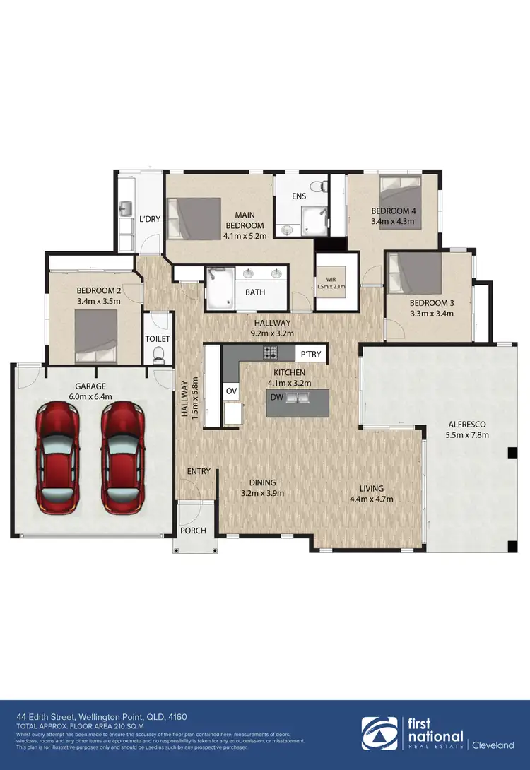 Floorplan of Homely house listing, 44 Edith Street, Wellington Point QLD 4160