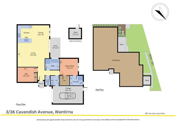 Floorplan of Homely unit listing, 3/36 Cavendish Avenue, Wantirna VIC 3152
