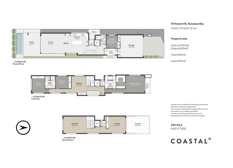 Floorplan of Homely house listing, 10 Howard Street, Runaway Bay QLD 4216